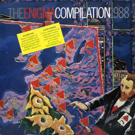 Various : The Enigma Compilation 1988 (LP, Comp, Smplr)