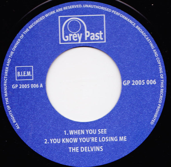 The Delvins : When You See (7", EP)