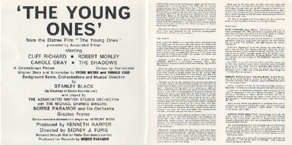 Cliff Richard & The Shadows : The Young Ones (CD, Album, RE)