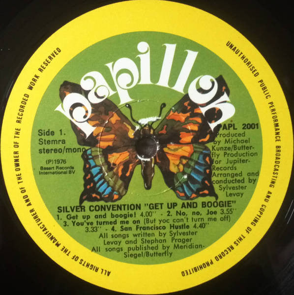 Silver Convention : Get Up And Boogie (LP, Album)