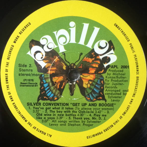 Silver Convention : Get Up And Boogie (LP, Album)