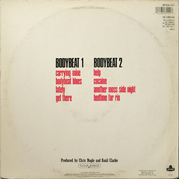 Yargo : Bodybeat (LP, Album)