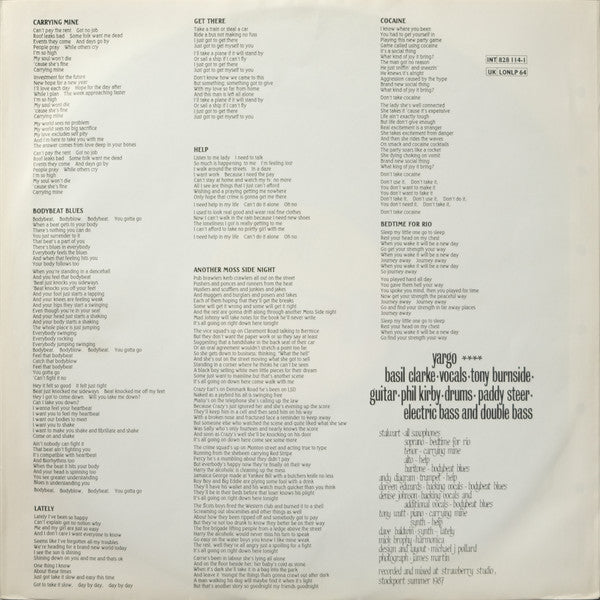 Yargo : Bodybeat (LP, Album)