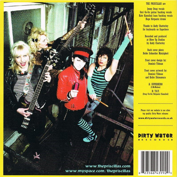 The Priscillas : Superhero (7")