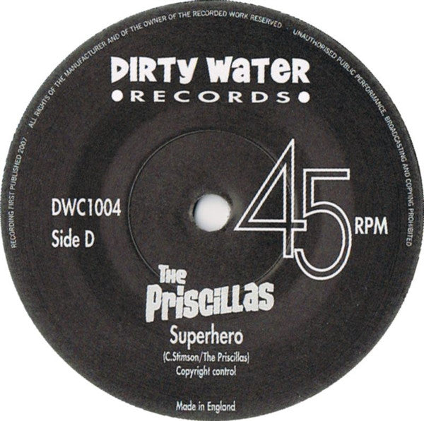 The Priscillas : Superhero (7")