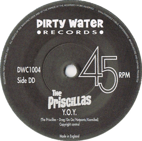 The Priscillas : Superhero (7")