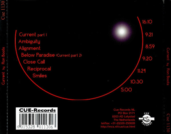 Ron Boots : Current (CD, Album)