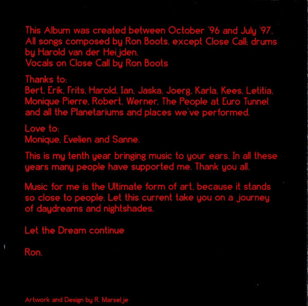 Ron Boots : Current (CD, Album)