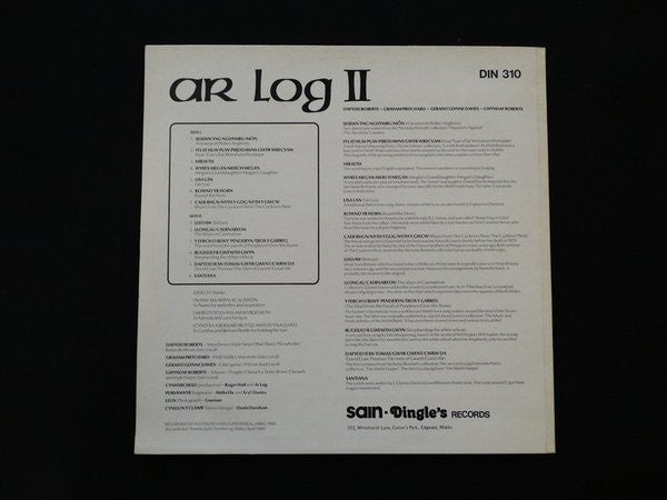 Ar Log : Ar Log II (LP, Album)