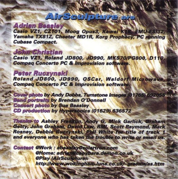 AirSculpture : Attrition System (CD, Album)