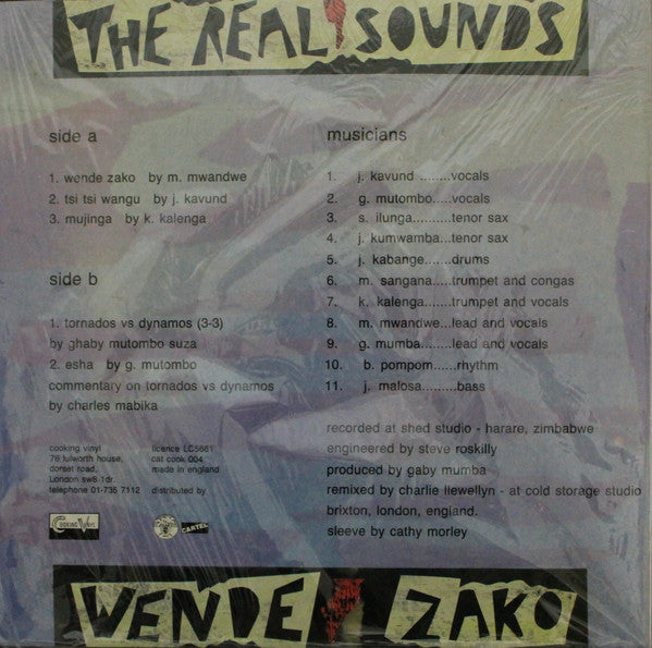 The Real Sounds : Wende Zako (LP, Album)
