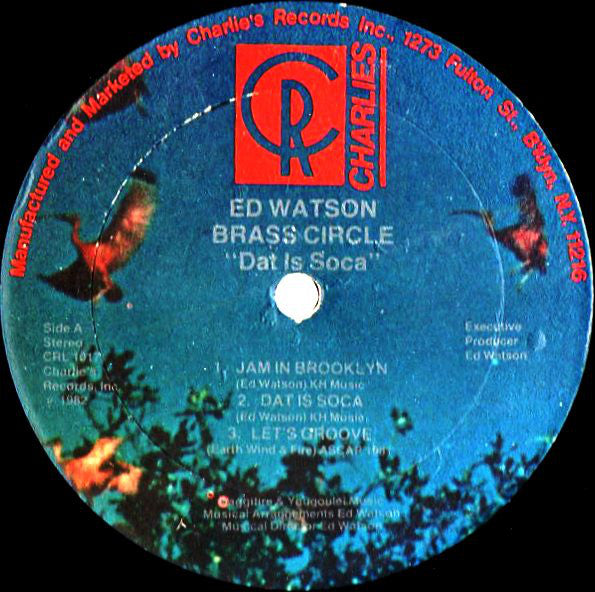 Ed Watson And The Brass Circle : Dat Is Soca (LP, Album)