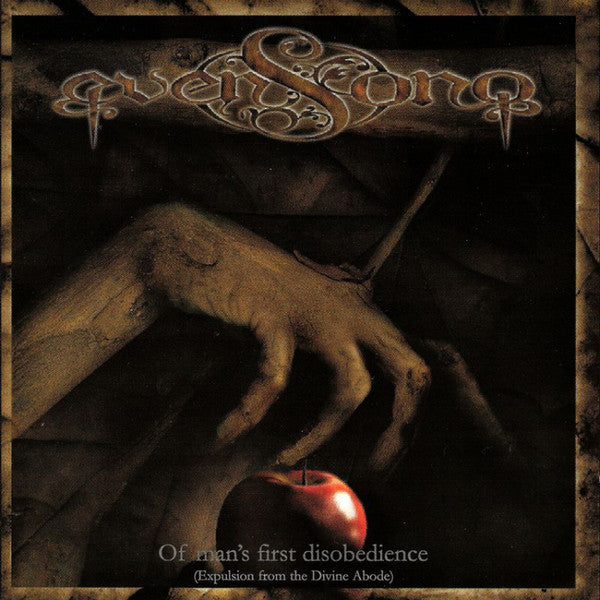 Evensong (2) : Of Man's First Disobedience (Expulsion From The Divine Abode) (CD, Album)