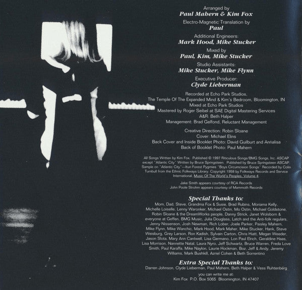 Kim Fox : Moon Hut (CD, Album)