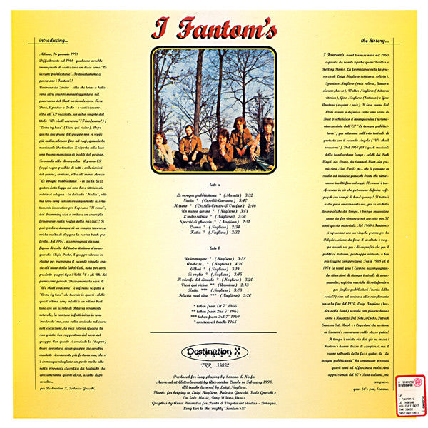 I Fantom's : Le Insegne Pubblicitarie (LP, Comp)