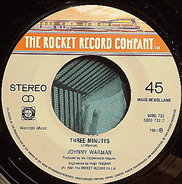 Johnny Warman : Martian Summer (7", Single)