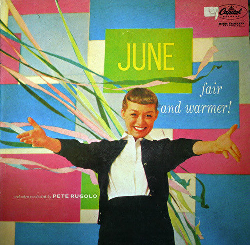 June Christy : Fair And Warmer! (LP, Album, RE)