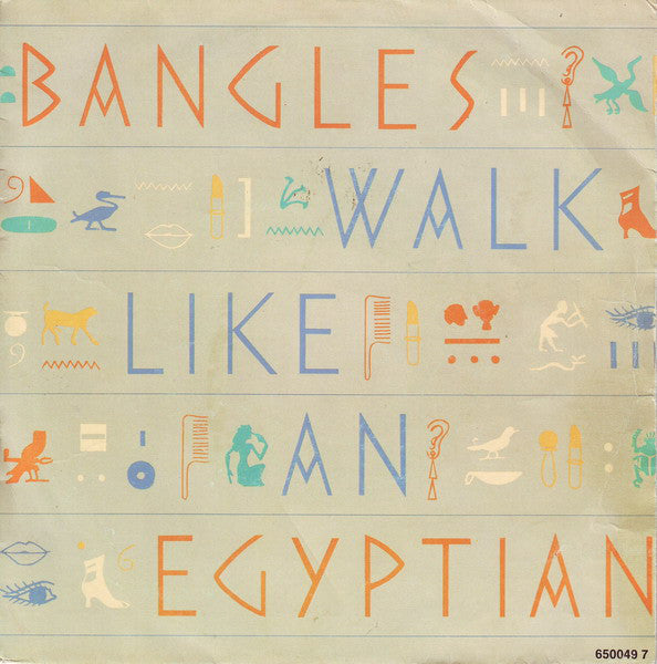 Bangles : Walk Like An Egyptian (7", Single)