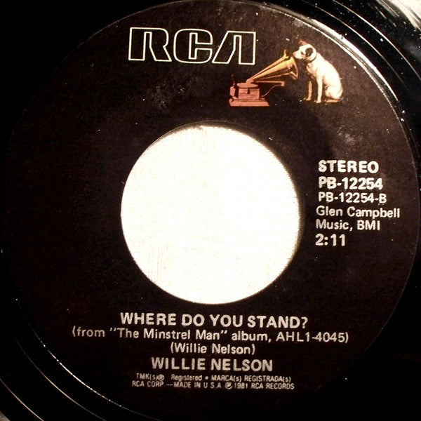 Willie Nelson : Good Times (7")