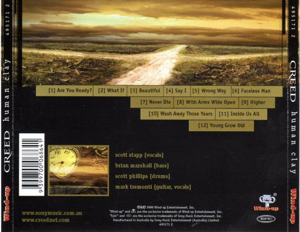 Creed (3) : Human Clay (CD, Album)