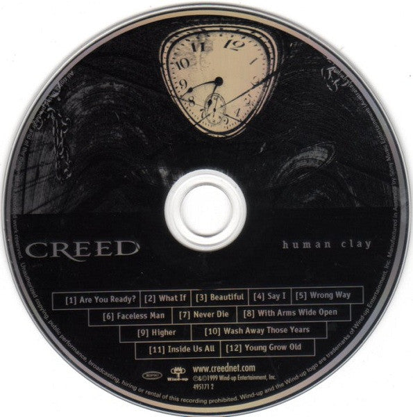 Creed (3) : Human Clay (CD, Album)