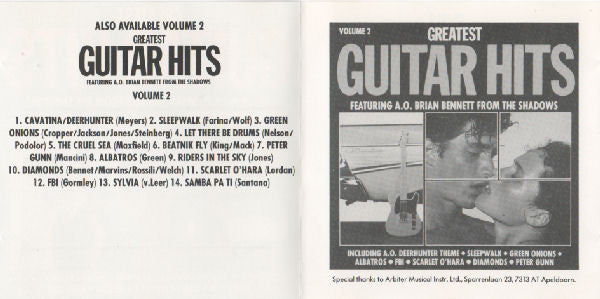 Unknown Artist : Greatest Guitar Hits Vol. 1 (CD, Album)