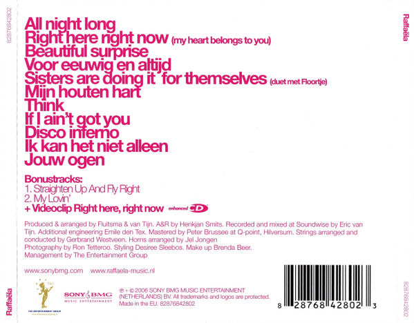 Raffaëla : Raffaëla (CD, Album, Enh)