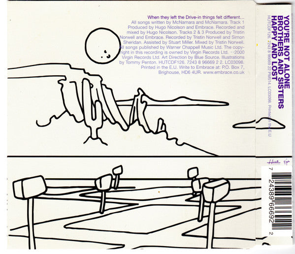 Embrace : You're Not Alone (CD, Single)