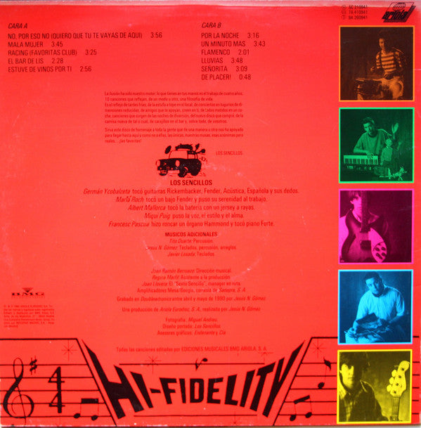 Los Sencillos : De Placer! (LP, Album)