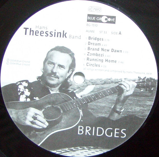 Hans Theessink Band : Bridges (LP, Album, 180)