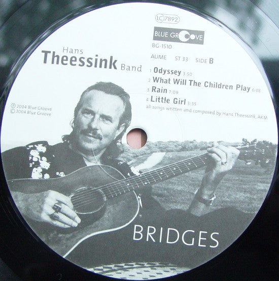 Hans Theessink Band : Bridges (LP, Album, 180)