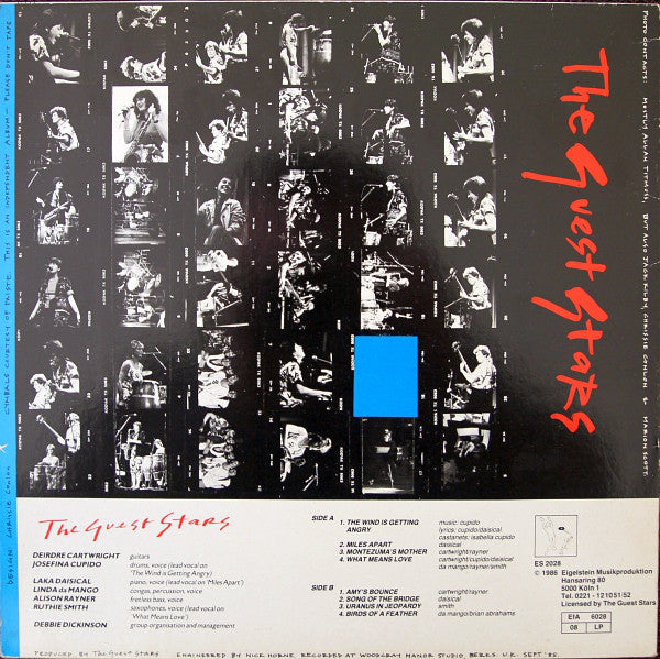 The Guest Stars : Out At Night (LP)