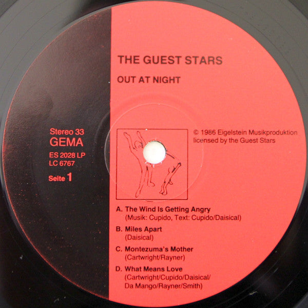 The Guest Stars : Out At Night (LP)