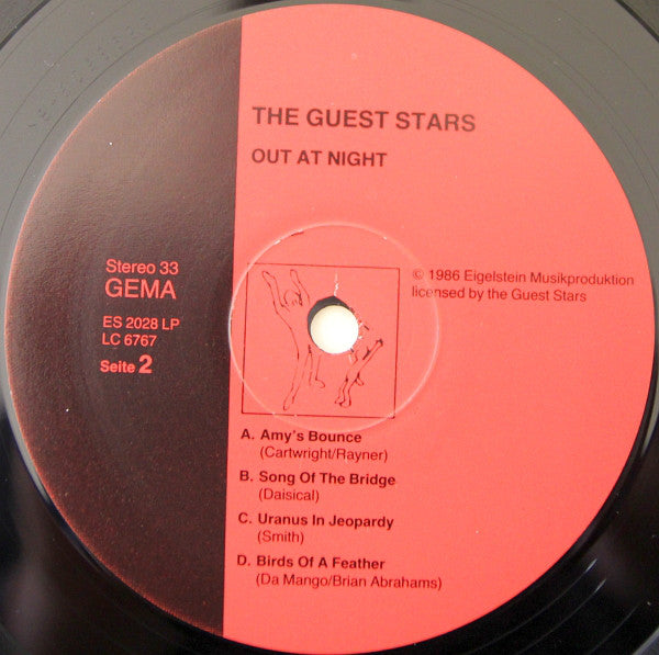 The Guest Stars : Out At Night (LP)