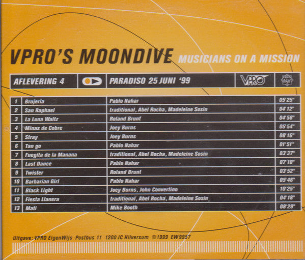 Various : VPRO’s Moondive Musicians On A Mission 4 (CD)