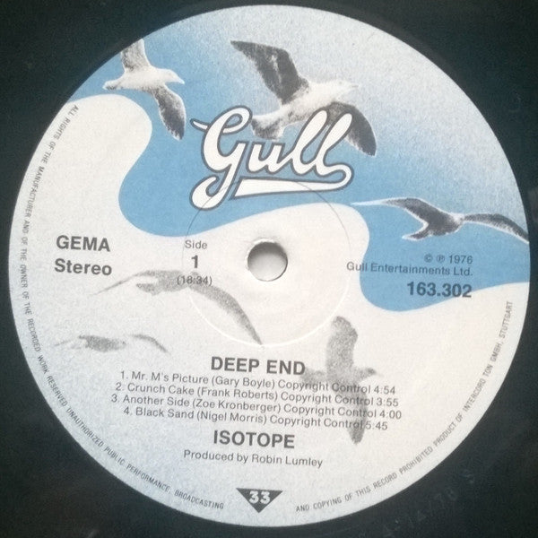 Isotope (2) : Deep End (LP, Album)