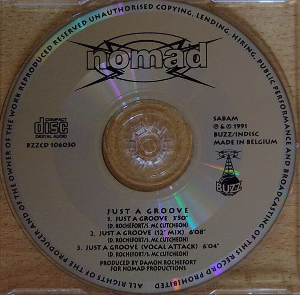 Nomad : Just A Groove (CD, Maxi)