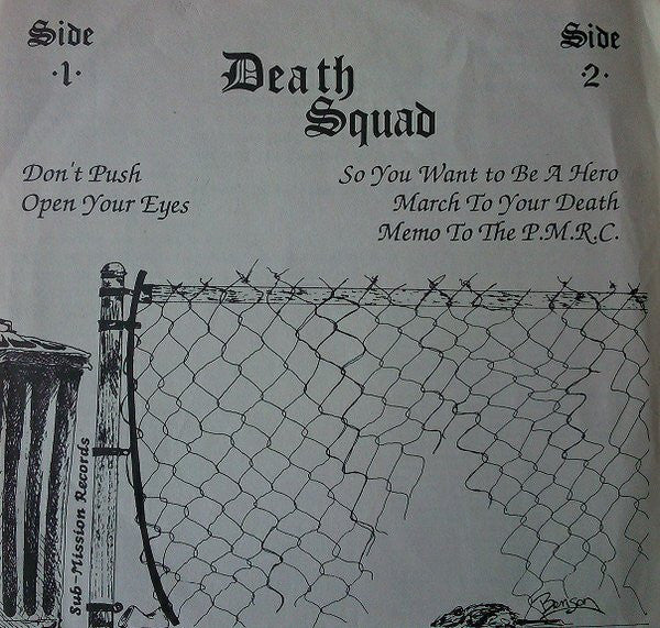 Death Squad (7) : Noise Commands Respect (7", EP)