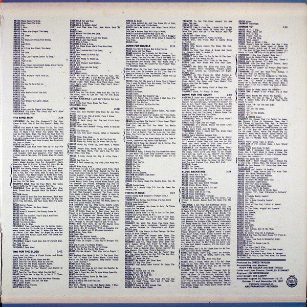 Lambert, Hendricks & Ross : Sing A Song Of Basie (LP, Album, RE, Gat)