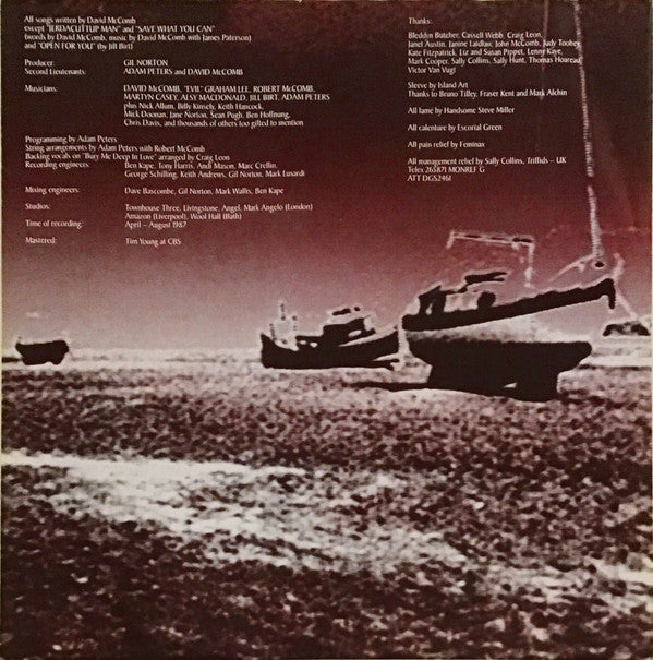 The Triffids : Calenture (LP, Album)