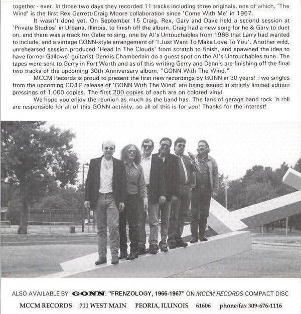 Gonn : Head In The Clouds / Pretty Girl (7", Single)