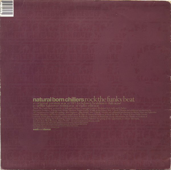 Natural Born Chillers : Rock The Funky Beat (12")