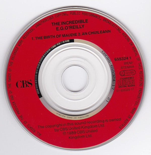 The Incredible E.G. O'Reilly : The Birth Of Maudie (CD, Mini, Single)