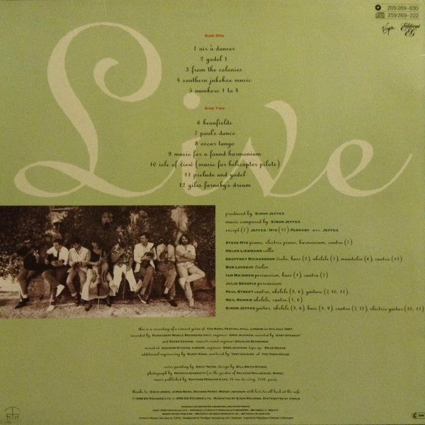 Penguin Cafe Orchestra : When In Rome... (LP, Album)