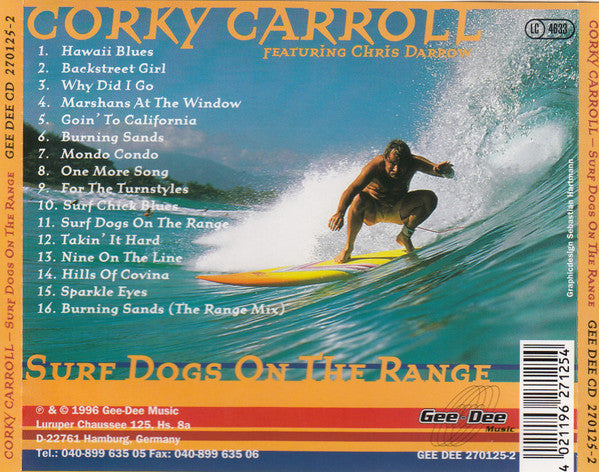 Corky Carroll Featuring Chris Darrow : Surf Dogs On The Range (CD, Album)