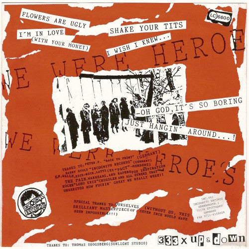 Suicide Pact : We Were Heroes (7", Num)