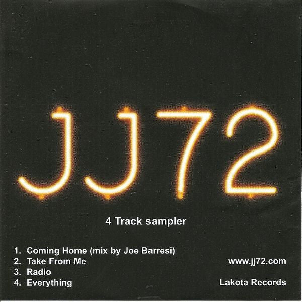 JJ72 : 4 Track Sampler (CD, Promo)