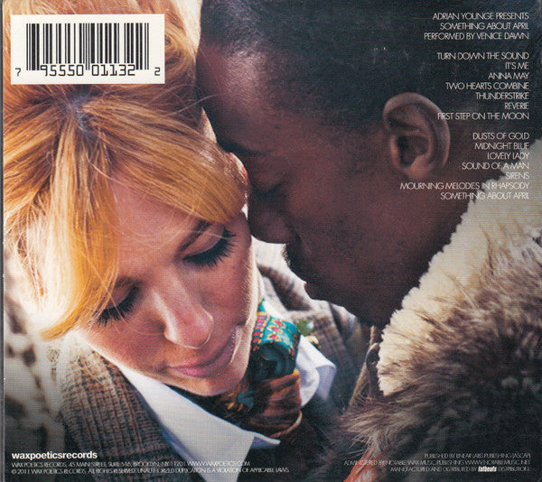 Adrian Younge Presents Venice Dawn : Something About April (CD, Album, Dig)