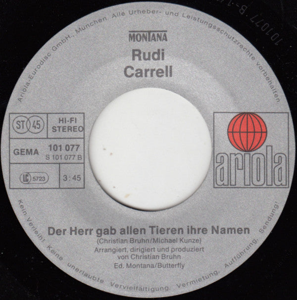 Rudi Carrell : Zu Viel Schaum, Zu Wenig Bier (7", Single)