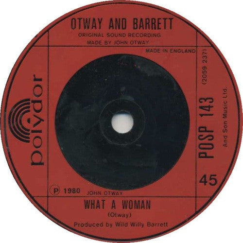 John Otway And Wild Willy Barrett : Birthday Boy (7", Single)